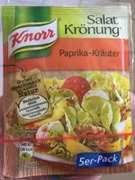 Mängden socker i Salat Krönung Paprika-Kräuter