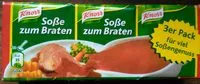 Mängden socker i Bratensoße