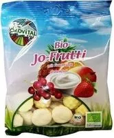 Mängden socker i ökovital Bio-jo-frutti