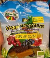 Mängden socker i Veggie vine gums