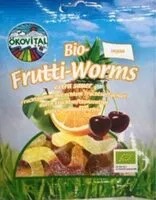Mängden socker i Frutti-Worms