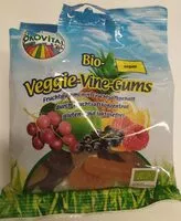 Mängden socker i Bio veggie-vine-gums
