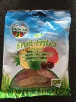 Mängden socker i Fruit frites