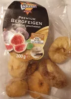 Mängden socker i Premium Bergfeigen getrocknet, geschwefelt