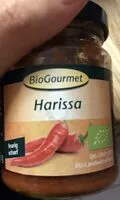 Mängden socker i Bio Gourmet Harissa Feurig Scharf Glas