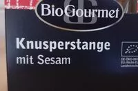 Mängden socker i Knusperstange mit Sesam
