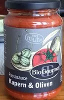 Mängden socker i Pastasauce Kapern Oliven
