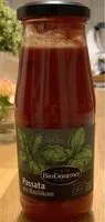 Mängden socker i Passata mit Basilikum