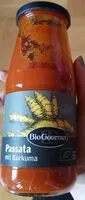 Mängden socker i Passata mit Kurkuma