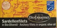 Mängden socker i Sardellenfilets in Bio-Olivenöl