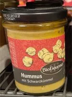 Mängden socker i Hummus mit Schwartzkümmel