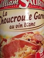 Mängden socker i La Choucroute garnie au vin blanc