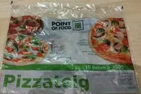 Mängden socker i Pizzateig