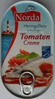 Mängden socker i Heringsfilets in fruchtiger Tomaten-Creme