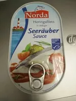 Mängden socker i Heringsfilet in deftiger Seeräuber Sauce