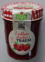 Mängden socker i Erdbeer Himbeer Traum