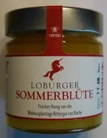 Mängden socker i Loburger Sommerblüte - Barby Honig
