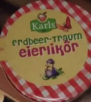Mängden socker i Karls Erdbeer Traum Eierlikör