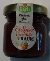 Mängden socker i Erdbeer Eierlikör Traum