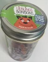 Mängden socker i Karls erdbeerdorf bonbons mit maracujageschmack