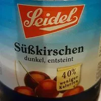 Mängden socker i Süßkirschen