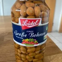 Mängden socker i Große Bohnen braun