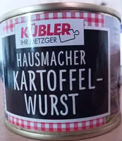 Mängden socker i Hausmacher Kartoffelwurst