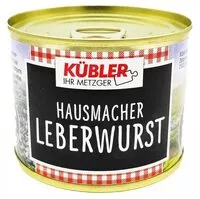 Mängden socker i Hausmacher Leberwurst