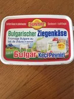 Mängden socker i Fromage bulgare de chevre en saumure