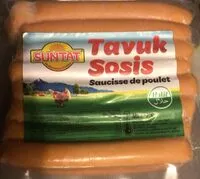 Mängden socker i tavuk sosis( saucisse de poulet)
