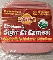 Mängden socker i Pâté de viande de bœuf en tranches