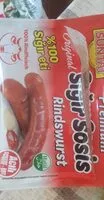 Mängden socker i Rindwurst