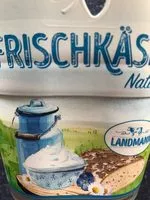 Mängden socker i Landmann Frischkäse natur
