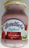 Mängden socker i Joghurt mit erlesenen Kirschen
