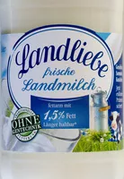 Mängden socker i Frische Landmilch 1,5% Fett