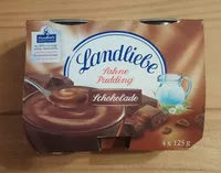 Mängden socker i Sahne Pudding, Schokolade