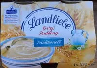 Mängden socker i Grießpudding 4x125g