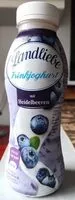 Mängden socker i Trinkjoghurt mit Heidelbeeren