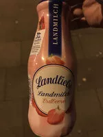 Mängden socker i Landmilch Erdbeere