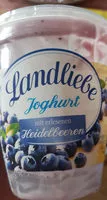Mängden socker i Joghurt mit erlesenen Heidelbeeren