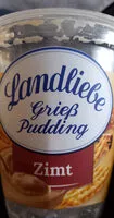 Mängden socker i Grießpudding Zimt