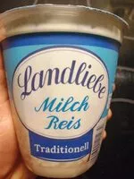 Mängden socker i Landliebe Milchreis