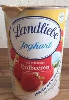 Mängden socker i Joghurt - Erdbeere