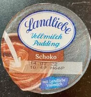 Mängden socker i Vollmilch Pudding