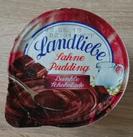 Mängden socker i Landliebe Sahne Pudding Dunkle Schokolade