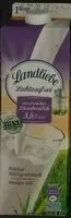 Mängden socker i Frische Landmilch 3,8 % Fett laktosefrei