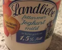 Mängden socker i Landliebe fettarmer Joghurt mild