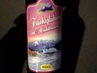 Mängden socker i Fruchtglühwein mit Heidelbeeren