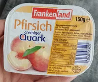 Mängden socker i Pfirsich cremiger Quark