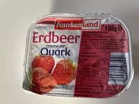Mängden socker i Erdbeer cremiger Quark